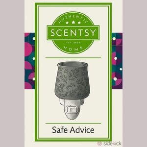 Scentsy plug in warmer New In Box SAGE ADVICE